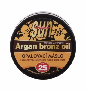 Vivaco Sun Argan Bronz Oil Face Sun Care 200ml SPF25 Saulės kremai