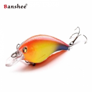 Vobleris Banshee Crankbait Bass 60mm 10g VC01 Red Back, Plūdrus Artificial fish attractants