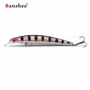 Vobleris Banshee Minnov 115mm 10g VM01 Gloomy Gill, Plūdrus Artificial fish attractants