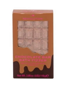 Vonios putos Makeup Revolution London I Heart Revolution Chocolate Chocolate Bar Bath Fizzer 10g Соли, масла для ванны