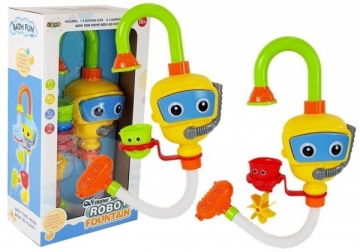 Vonios žaislas „Robot Fountain“, įvairiaspalvis Vannas rotaļlietas