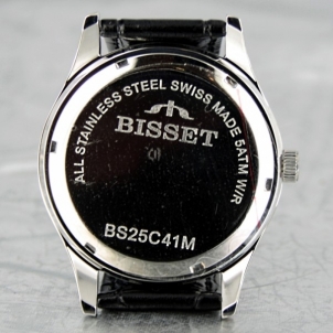 Vyriškas laikrodis BISSET Aneadam Steel BSCC41 MS WHBK BK