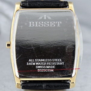 Vyriškas laikrodis BISSET Slim Palu BS25C35 MG WH BK