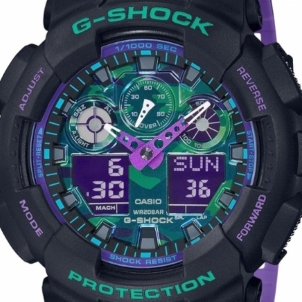Vīriešu pulkstenis Casio G-Shock GA-100BL-1AER