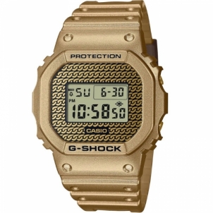 Vyriškas laikrodis Casio G-SHOCK ORIGINAL DWE-5600HG-1ER CARBON CORE GUARD GOLD CHAIN 
