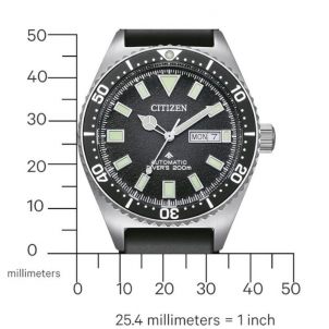 Vīriešu pulkstenis Citizen Automatic Diver Challenge NY0120-01EE