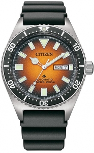 Male laikrodis Citizen Automatic Diver Challenge NY0120-01ZE 