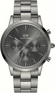 Vīriešu pulkstenis Daniel Wellington Iconic Chronograph Link DW00100643 Vīriešu pulksteņi