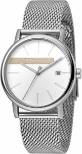Vīriešu pulkstenis Esprit Timber Silver Mesh ES1G047M0045 