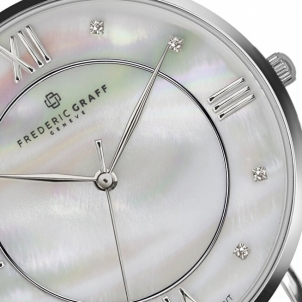 Vyriškas часы Frederic Graff Silver Liskamm Silver Mesh FAJ-2518S