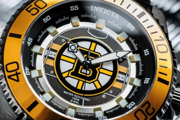 Vīriešu pulkstenis Invicta Invicta NHL Boston Bruins Quartz 42238