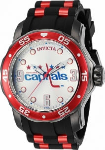 Vyriškas laikrodis Invicta Invicta NHL Washington Capitals Quartz 42663 