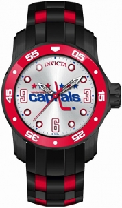 Vyriškas laikrodis Invicta Invicta NHL Washington Capitals Quartz 42663