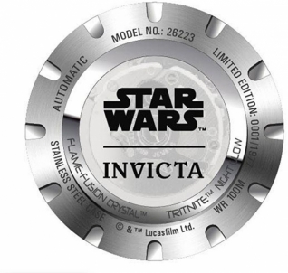 Vyriškas laikrodis Invicta Star Wars Darth Vader 26223