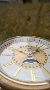 Vyriškas laikrodis Royal London 41173-01 Pánské hodinky s fází měsíce