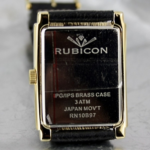 Vyriškas laikrodis RUBICON RN10B97 MG GD BK