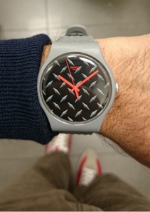 Vyriškas laikrodis Swatch TEXT-URE SUOM102