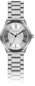 Male laikrodis Walter Bach Cochem Wide Silver Mesh WAG-4220 Mens watches