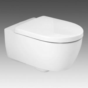 WC IFO iCON Rimfree withspended with soft-close cover