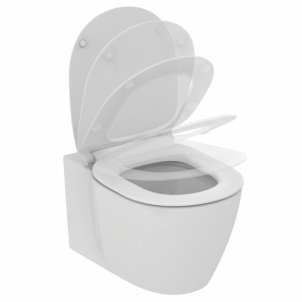WC pakabinamas Ideal Standard Connect, Aquablade, su paslėptais tvirtinimais Klozetai unitazai
