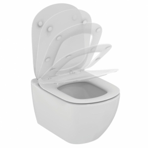 WC pakabinamas Ideal Standard Tesi, Aquablade, su paslėptais tvirtinimais Klozetai unitazai