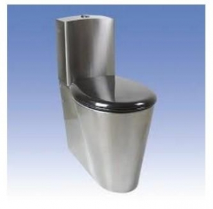 WC puodas SANELA actable ar bakeliu nerūdijančio plieno SLWN 15 94150 Tualetes podi