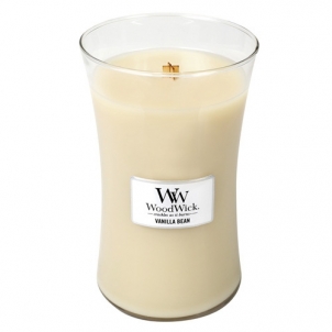 Aromatinė žvakė WoodWick Scented candle vase Vanilla Bean 609.5 g 