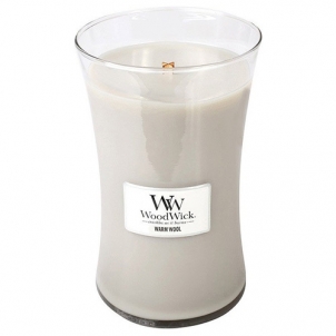WoodWick Scented candle vase Warm Wool 609.5 g 