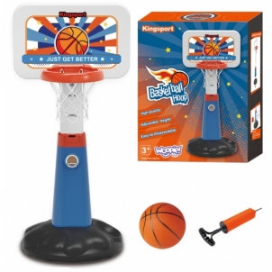 Woopie krepšinio rinkinys su kamuoliu ir pompa