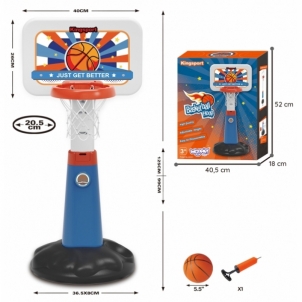 Woopie krepšinio rinkinys su kamuoliu ir pompa