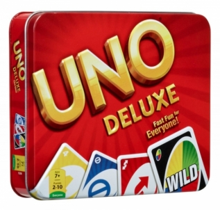 Y5206 kortos UNO Mattel DELUXE Board games for kids