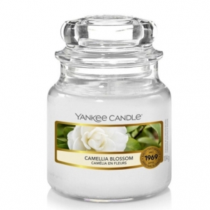 Yankee Candle Aromatic candle Classic small Camellia Blossom 104 g Mājas smaržas