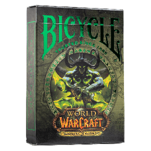Žaidimo kortos Bicycle World of Warcraft Burning Crusade 