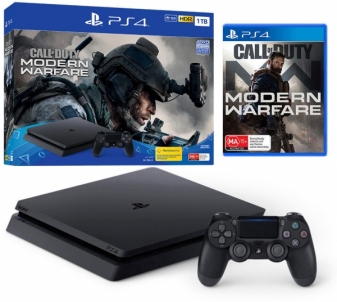 Žaidimų konsolė Sony Playstation 4 Slim 500GB (PS4) + Call of Duty Modern Warfare 2019