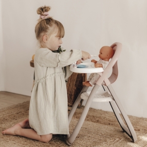 Žaislinė lėlės maitinimo kėdutė Smoby