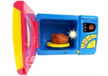 Žaislinė mikrobangų krosnelė su priedais