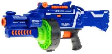 Žaislinis automatinis šautuvas - Blaze Shoot, mėlynas
