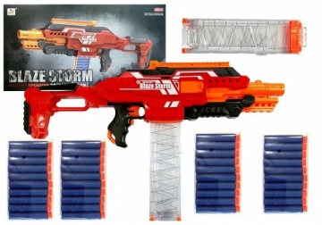 Žaislinis ginklas „Roller Foam Dart“, raudonas Rotaļu ieroči