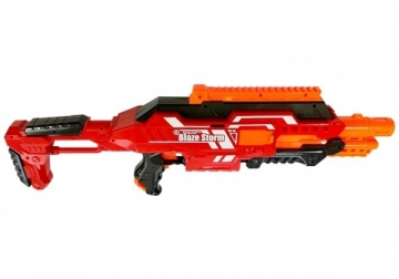 Žaislinis ginklas „Roller Foam Dart“, raudonas