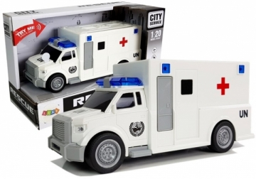 Žaislinis greitosios pagalbos automobilis Rescue Advanced Simulation 