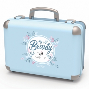 Žaislinis grožio lagaminėlis - kirpykla, nagų salonas, makiažas | My Beauty Vanity | Smoby