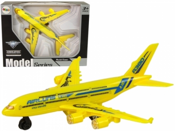 Žaislinis keleivinis lėktuvas, geltonas Lėktuvai vaikams