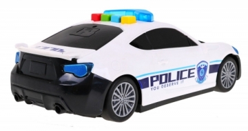 Žaislinis lankstomas policijos automobilis