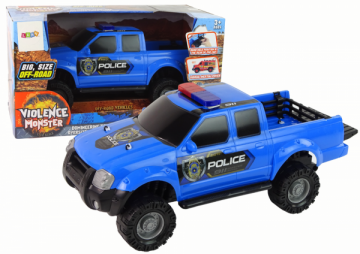Žaislinis policijos automobilis, juodas 