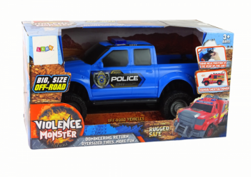 Žaislinis policijos automobilis, juodas