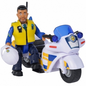 Žaislinis policijos motociklas su figūrėle