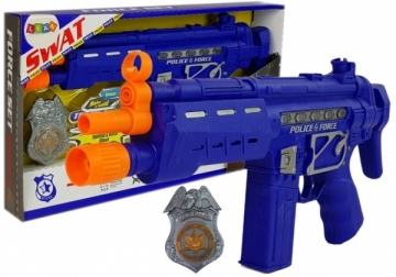 Žaislinis policininko ginklas, 37 cm Žaisliniai ginklai