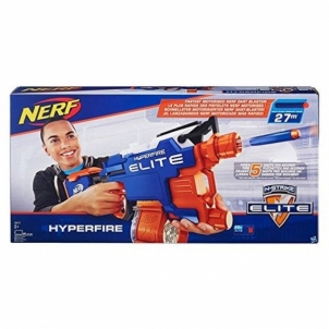 Žaislinis šautuvas B5573 HyperFire Nerf N-Strike Elite HyperFire Blaster HASBRO