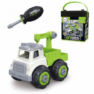Žaislinis sunkvežimis su atsukamais ratais ir atsuktuvu | Woopie 30319 Toys for boys