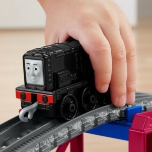 Žaislinis traukinys GHK73 Mattel Thomas & Friends Track Master Diesel Tunnel Blast